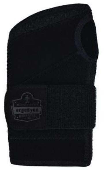 Proflex 4005 Wrist Brace Support With Single Strap, X-Large, Fits Left Hand, Black