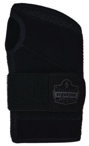 Proflex 4005 Wrist Brace Support With Single Strap, Small, Fits Right Hand, Black