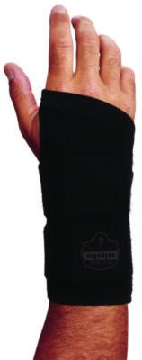 Proflex 4015 Wrist Brace Support With Double Strap, Large, Fits Right Hand, Black