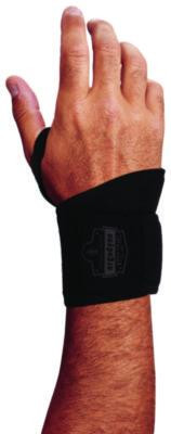 Proflex 425 Neoprene Wrist Wrap Support With Thumb Loop, One Size Fits Most, Fits Left Hand/Right Hand, Black