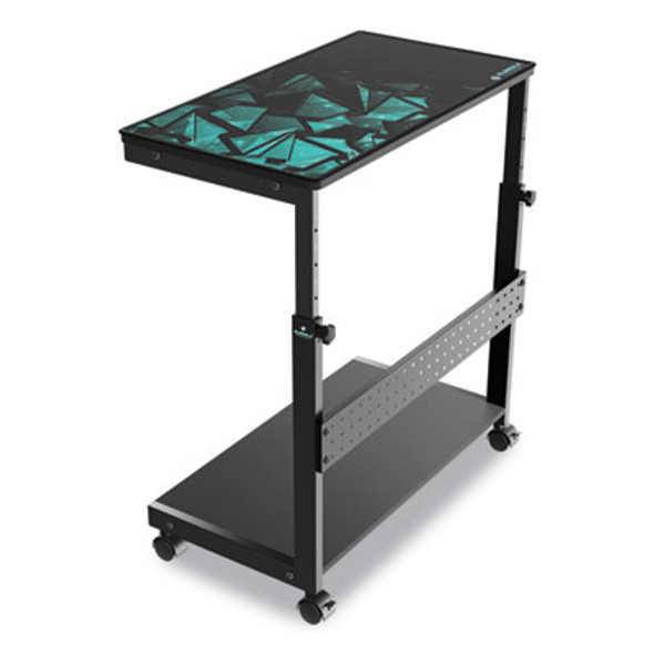 Cpu Holder, Supports 88.2 Lbs, 25.19 x 11.81 x 22.56 To 28.56, Black