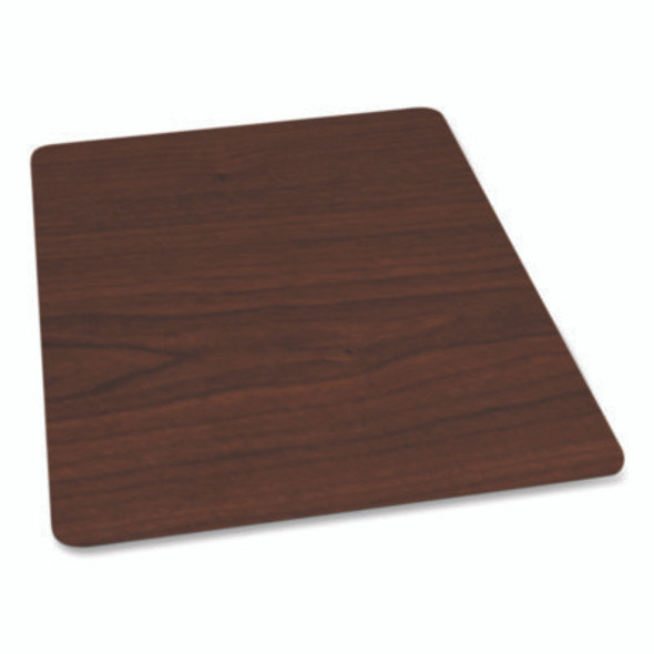 Trendsetter Chair Mat For Hard Floors, Rectangular, 36" x 48", Cherry Woodgrain