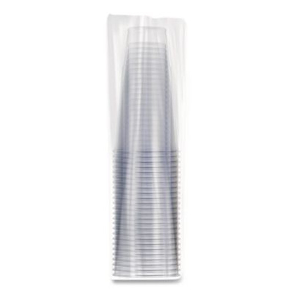 Conex Clearpro Plastic Cold Cups, Proplanet Seal, 44 Oz, Clear, 400/Carton