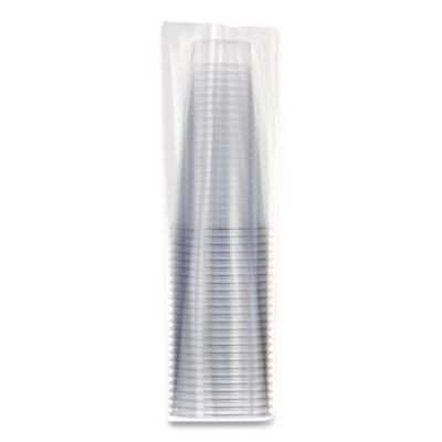Conex Clearpro Plastic Cold Cups, Proplanet Seal, 44 Oz, Clear, 400/Carton