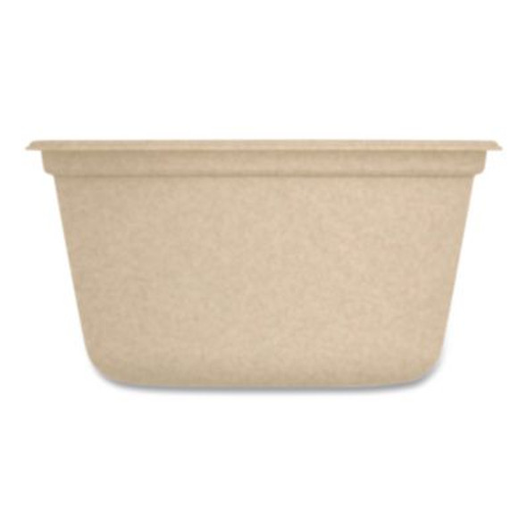 Compostable Fiber Portion Containers, Proplanet Seal, 2 Oz, Natural, 2,500/Carton