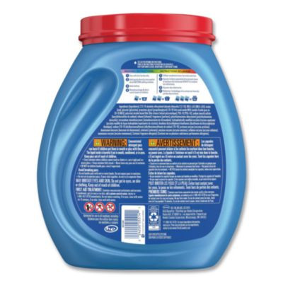 Ultra Pacs Original Everyday Clean He Laundry Detergent, 76 Pods/Tub, 4 Tubs/Carton