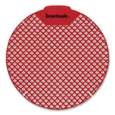 Urinal Screen, Cherry Scent, Red, 1.8 Oz, Dozen