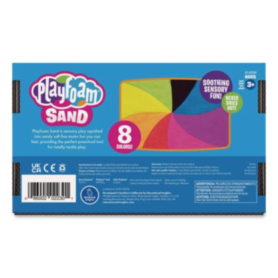 Playfoam Sand, Ages 3 To 12, Eight Assorted Color 6 Oz Packs