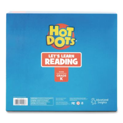 Hot Dots Let's Learn Kindergarten Reading, Grade K, 50 Pages