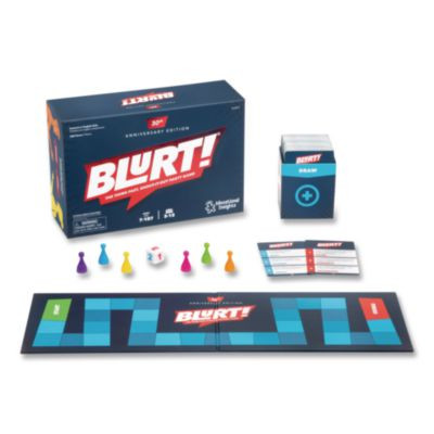 Blurt! Memory And Problem Solving Game, 3 To 6 Players, Ages 7 And Up, 207 Pieces