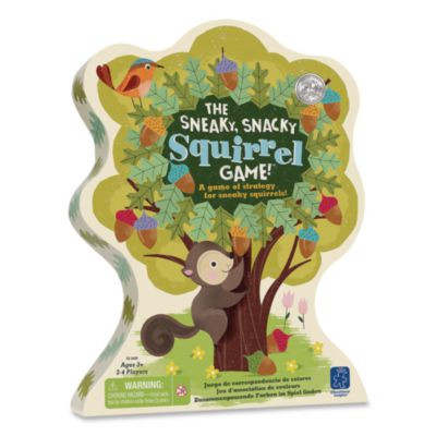 The Sneaky, Snacky Squirrel Game, 2 To 4 Players, Ages 3 To 7, 27 Pieces