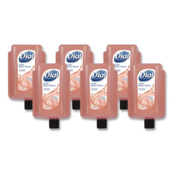 Hair + Body Wash Refill For Versa Dispenser, Neutral Scent, 15 Oz, 6/Carton
