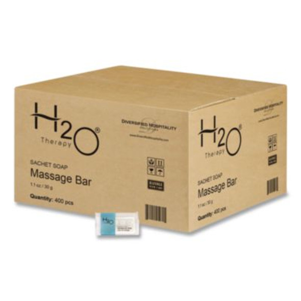 H2O Therapy Soaps, White Tea And Lemongrass, 1.1 Oz Bar, 400/Carton