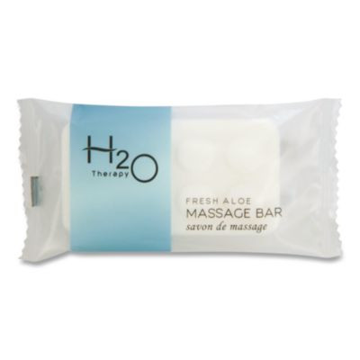 H2O Therapy Soaps, White Tea And Lemongrass Scent, 1.1 Oz Bar, 400/Carton