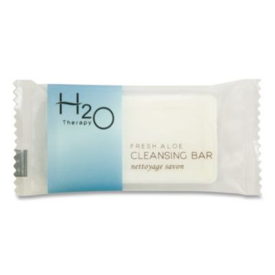 H2O Therapy Soaps, White Tea And Lemongrass Scent, 0.5 Oz Bar, 1,000/Carton