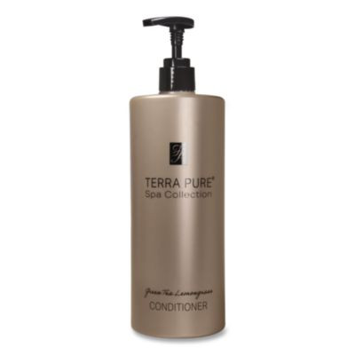 Terra Pure Conditioner Air Pump, Green Tea Lemongrass Scent, 16.23 Oz Bottle, 12/Carton