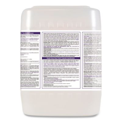Clean Finish Disinfectant Cleaner, Herbal Scent, 5 Gal Pail
