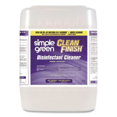 Clean Finish Disinfectant Cleaner, Herbal Scent, 5 Gal Pail