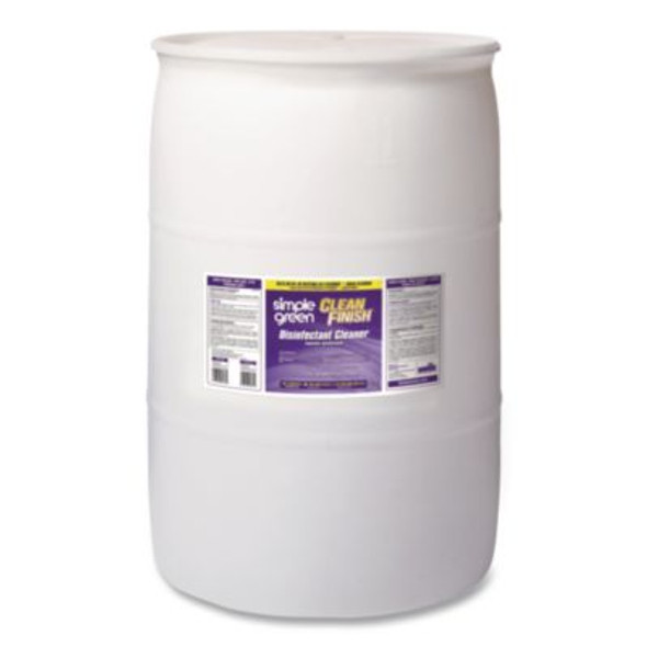 Clean Finish Disinfectant Cleaner, Herbal Scent, 55 Gal Drum