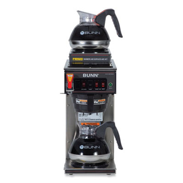 Cwtf15-3 12 Cup Automatic Coffee Brewer, Gray/Stainless Steel