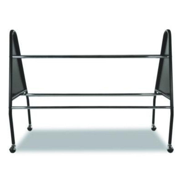 Heavy-Duty Ball Cart, Metal, 132 Lb Capacity, 18 x 51 x 38, Black