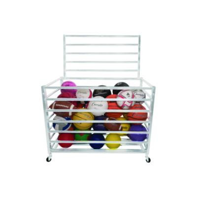 Economy Locking Ball Carrier, Metal, 264 Lb Capacity, 23" x 45" x 32", White