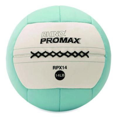 Rhino Promax Medicine Ball, 14 Lb, Light Blue
