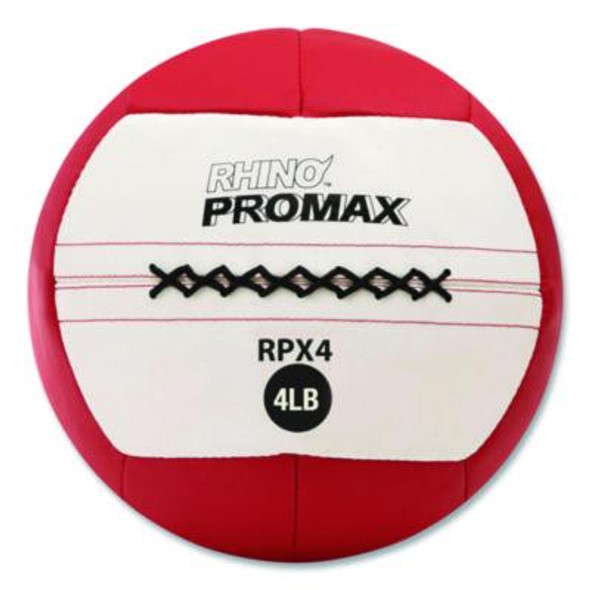 Rhino Promax Medicine Ball, 4 Lb, Red