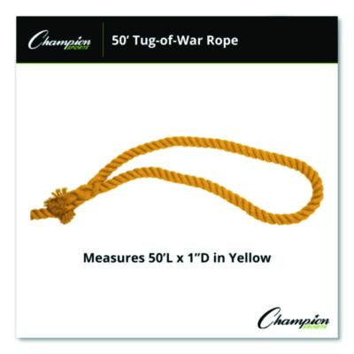 Tug-Of-War Rope, 50 Ft, 1" Dia