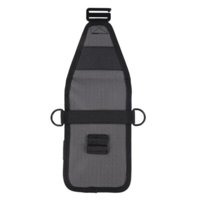 Arsenal 5568 Belt Loop Tool Pouch With Device Holster, 4 Compartments, 5 x 2 x 8.5, Polyester, Gray