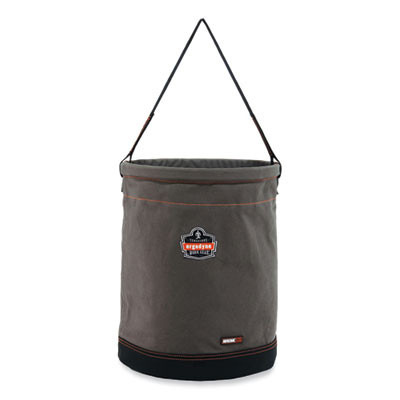 Arsenal 5935 Extra-Large Web Handle Canvas Hoist Bucket, 150 Lb, Gray