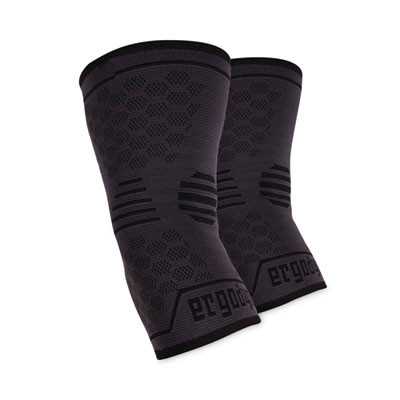 Proflex 651 Elbow Compression Sleeve, Large, Gray/Black