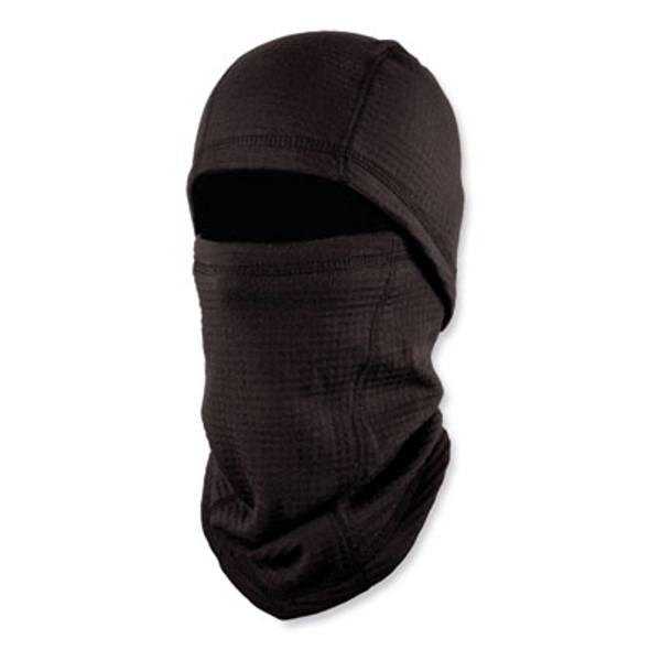 N-Ferno 6847 Fr Dual Compliant Balaclava Face Mask, Polartec Fr Power Grid Fleece, One Size Fits Most, Black