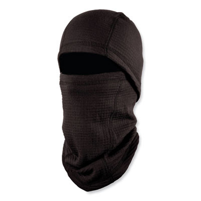 N-Ferno 6847 Fr Dual Compliant Balaclava Face Mask, Polartec Fr Power Grid Fleece, One Size Fits Most, Black