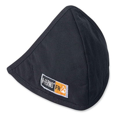 N-Ferno 6872 2-Layer Fr Mouthpiece, Modacrylic Cotton, One Size Fits Most, Black