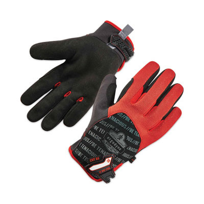 Proflex 812Cr6 Ansi A6 Utility And Cr Gloves, En388: 2543E, 9" Long, Small, Black, Pair