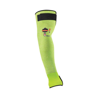 Proflex 7941-Pr Cr Protective Arm Sleeve, 18", Lime, 144 Pairs/Carton