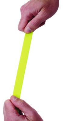 Squids 3150 Elastic Lanyard With Buckle, 2 Lb Max Working Capacity, 18"-48" Long, Lime, 10/Pack