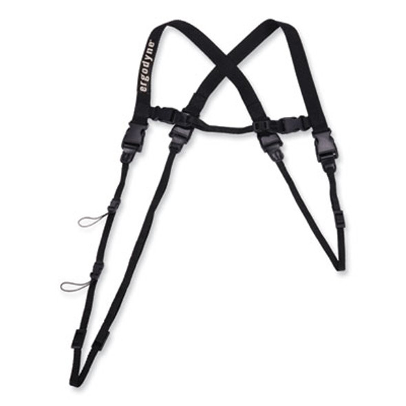 Squids 3132 Barcode Scanner Lanyard Harness, Small: 13" Arm Strap, 32" Long Lanyard Strap, Black