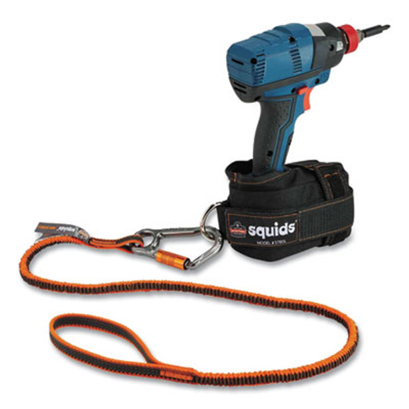 Squids 3186 Iron + Steel Worker Tool Tethering Kit, Assorted Max Working Capacities, Lengths And Colors