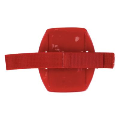 Squids 3386 Arm Band Id/Badge Holder, Vertical, Red, 3.75 x 4.25 Holder, 2.5 x 4 Insert, 10/Pack