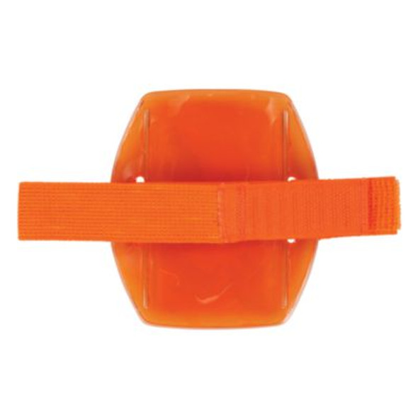 Squids 3386 Arm Band Id/Badge Holder, Vertical, Orange, 3.75 x 4.25 Holder, 2.5 x 4 Insert, 10/Pack