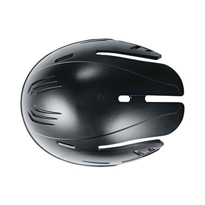 Skullerz 8950Xl Xl Bump Cap Hat, Long Front Brim, Large To Xxx-Large (7.5 And Up), 0.01" Insert, Black