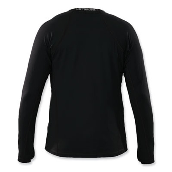 N-Ferno 6435 Midweight Long Sleeve Base Layer Shirt, Large, Black
