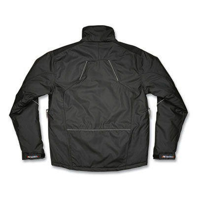N-Ferno 6467 Winter Work Jacket With 300D Polyester Shell, Small, Black