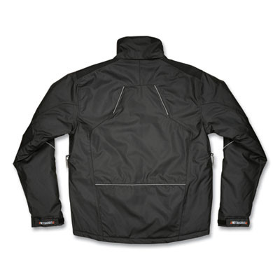 N-Ferno 6467 Winter Work Jacket With 300D Polyester Shell, 4X-Large, Black