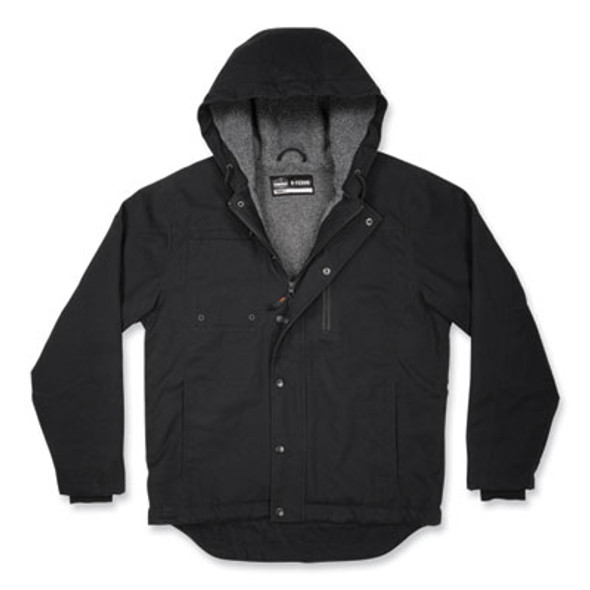 N-Ferno 6468 Duck Canvas Work Jacket, X-Large, Black