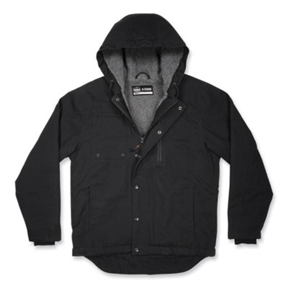 N-Ferno 6468 Duck Canvas Work Jacket, 4X-Large, Black