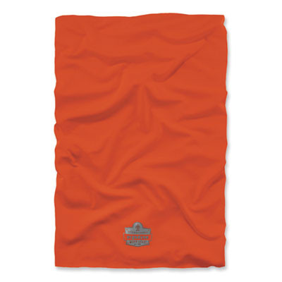 Chill-Its 6487 Cooling Performance Knit Multi-Band, Polyester/Spandex, One Size Fits Most, Hi-Vis Orange