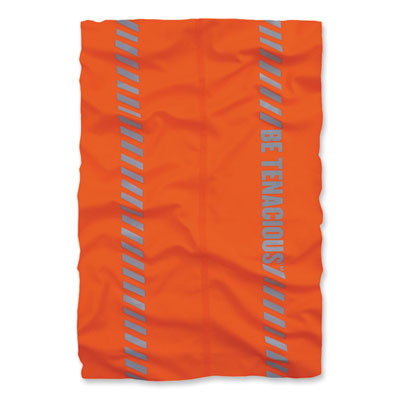 Chill-Its 6487R Reflective Cooling Multi-Band, Polyester/Spandex, One Size Fits Most, Hi-Vis Orange